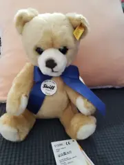 Steiff 'Petsy' bear jointed BLONDE plush teddy - 28cm - 012266 NEW ALL TAGS