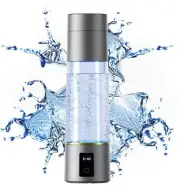 Prosheen Hydrogen Water Bottle Generator SPE & PPM Rechargeable w/ OLED Display