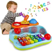 Baby Toys 12-18 Months Hammer Pounding Bench Toy Boy Girl Baby Toddler Kids