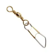 Eagle Claw Barrel Swivel W/Safety SNAP-1