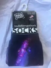 Andromeda Galaxy Socks Sox cf Smithsonian & Wild Habitat Sublimation