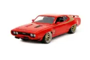 1972 Plymouth GTX, Red - Jada Toys 34206/4 - 1/24 Scale Diecast Model Toy Car