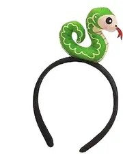 Snake Headpiece | Soft Cartoon Animal Headband | Unique Hair Accessories Stuffed Toy Headdress, 2025 Costume Photo Props for Women