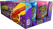 Juicy Drop Gummy Dip N Stix Chewy Sticks and Sour Gel Candy (Pack of 8)