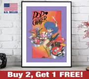 Pop Chaser Anime Poster 18" x 24" Print Retro 80s 90s Wall Art Decor 2