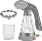 True & Tidy, Portable HandHeld Garment Steamer with Fabric Brush and Water Cup