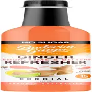 Lemon Lime Bitters NO SUGAR Cordial – Makes 15 Drinks, 750 Ml Bottle, Delicious