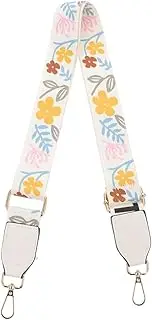 GALPADA Crossbody Purse Strap Shoulder Strap Replacement Bag Strap Adjustable Luggage Duffel Bag Strap Comfortable Soft Non- Slip Belt with Metal Swivel Hooks Chain Purse Strap