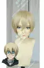 Blood Blockade Battlefront Short Blonde Anime Cosplay Wig Hair