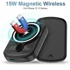 10000mAh Portable Charger Power Bank Magnetic Wireless for iPhone 12 13 Pro Max