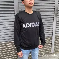 在飛比找蝦皮購物優惠-Adidas經典字母Logo 刺繡 大學T