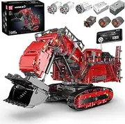 Mould King 17071 MOC Technic Heavy-Duty RH400 Crawler Excavator Building Blocks Kit - Technology APP Remote Control Truck Model RC Vehicle Clamping Blocks Kit (4767 PCS)