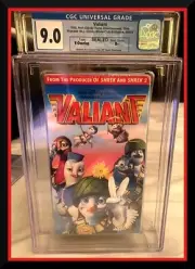 VALIANT - 2005 Sealed VHS - First Disney Movie Club Release! - Graded CGC 9.0 B+
