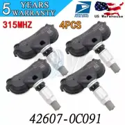 4x TPMS 42607-0C091 New Tire Pressure Sensor For Toyota Tundra Sequoia 4.6 5.7L (for: Toyota)