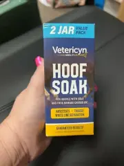Vetericyn Mobility Hoof Soak to treat Abcesses, White Line, Thrush 2 jars