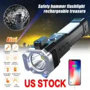 990000LM Super Bright Rechargeable LED Flashlight Zoomable Tactical Police Torch