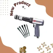 Ingersoll Rand 119MAXK Long Barrel Air Hammer Kit – 5 PC Chisel Set, Lightweight