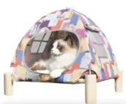 Dog/Cat Tent Bed,Pet Teepee House,Cat Hammock Bed