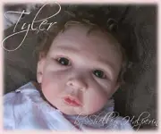 NIP-translucent Limited Edition Tyler doll reborn KIT by Shelley Halperin