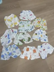 Baby Cotton Paper Shorts( 0-1year). 10piecies/pack+ 1 Free Baby Cotton Towel