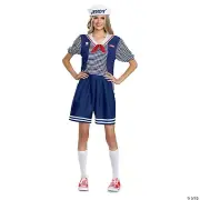 Women's Deluxe Stranger Thingst Robin Scoops Ahoy Costume - Morris Costumes
