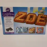 Wilton Countless Celebrations Cake Pan Set Alphabet & Numbers Cake Tin