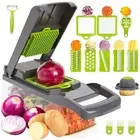 17In1 Vegetable Chopper,Food Choppers Onion Chopper Veggie Slicer Cutter Kitchen