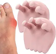Arch Support Stretcher - Foot Rehabilitation Tool for Flat Feet, Toe Alignment, and Relief | Adjustable Arch Corrector, Toe Spacers for Bunions, Comfortable Foot Care and Alignment Device, Plan