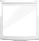 Slide Out Glass Shelf for Kenmore 10650272010 10658156800 10657368703 NEW