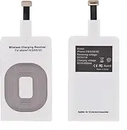 amzaonbascis QI Wireless Receiver, Adapter, Slim Charging Charger Card, Compatible with iPhone 7, 7 Plus, 6, 6 Plus, 5, 5s, 5c