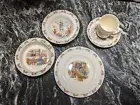 Vintage Royal DALTON Bunnykins Dish Set, 5 Piece Children’s/BABY Set 1936
