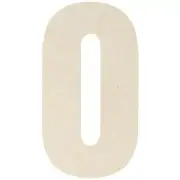 Baltic Birch Collegiate Font Letters & Numbers 13"-0