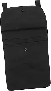 Convenient Motorcycle Handlebar Bag Large Capacity Storage Pouch for Extended Trips Canvas