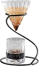 Pour Over Stand Coffee Station,Coffee Pour Over Stand - Coffee Filter Cup Holder Dripping Water, Coffee Brewer Holder, Coffee Maker Drip Filter Cup Rack for Coffee Making