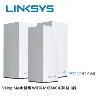 在飛比找神腦生活優惠-Linksys Velop 雙頻 AX5400 Mesh W