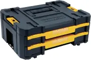 TSTAK Tool Storage Organizer with Double Drawers, Holds up to 16.5 Lbs. (DWST178