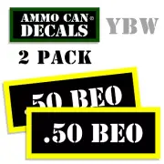 Ammo Can Labels Ammo Can Decals 50 BEO Ammo Can Stickers BEOWULF 2 Pack BLYW 3"