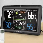 Weather Station Indoor Outdoor, Weather Stations Wireless Indoor Outdoor, Ind...