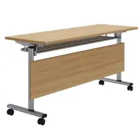 在飛比找蝦皮商城精選優惠-折疊會議桌可移動活動拼接長條桌雙人辦公桌子可折疊培訓桌椅組合