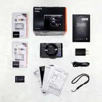 在飛比找蝦皮購物優惠-【低售】Sony RX100 M4數位相機 公司貨+3顆電池