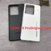 For Vivo iQOO 10 Pro Original Soft Back Case Ultra Slim Matte Fiber TPU Cover