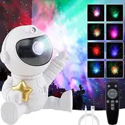 Starry Night Light Projector,Galaxy Projector,Night Light Projector,Rotatable Astronaut Star Projector,USB Powered Star Projection Night Light,Adjustable Star Projector Galaxy Light (Style 2)