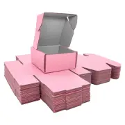 Pink Shipping Boxes,25 Pcs 7x5x3 inch Moving Boxes,Moving Supplies,Crush-Proo...