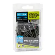 Titan 10G x 50mm Weather Force Deck Treated Pine Screw Qty 100