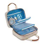 Stephanie Johnson Topea ML Traveler Ivory Cosmetic Case