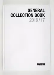 RADO Watch GENERAL COLLECTION BOOK 2016/17 Catalog