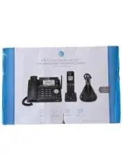 NEW AT&T TL87203 2-line Connect to Cell corded/cordless phone system DECT 6.0