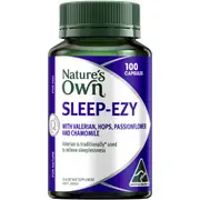 Nature's Own Sleep Ezy Capsules With Hops, Valerian + Chamomile 100 pack