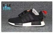 Adidas NMD R1 J Black Scarlet Sneakers Shoes B42087