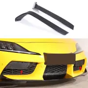 Real Carbon Fiber Car Front Bumper Side Grill Trim Cover For GR Supra 2020-2023